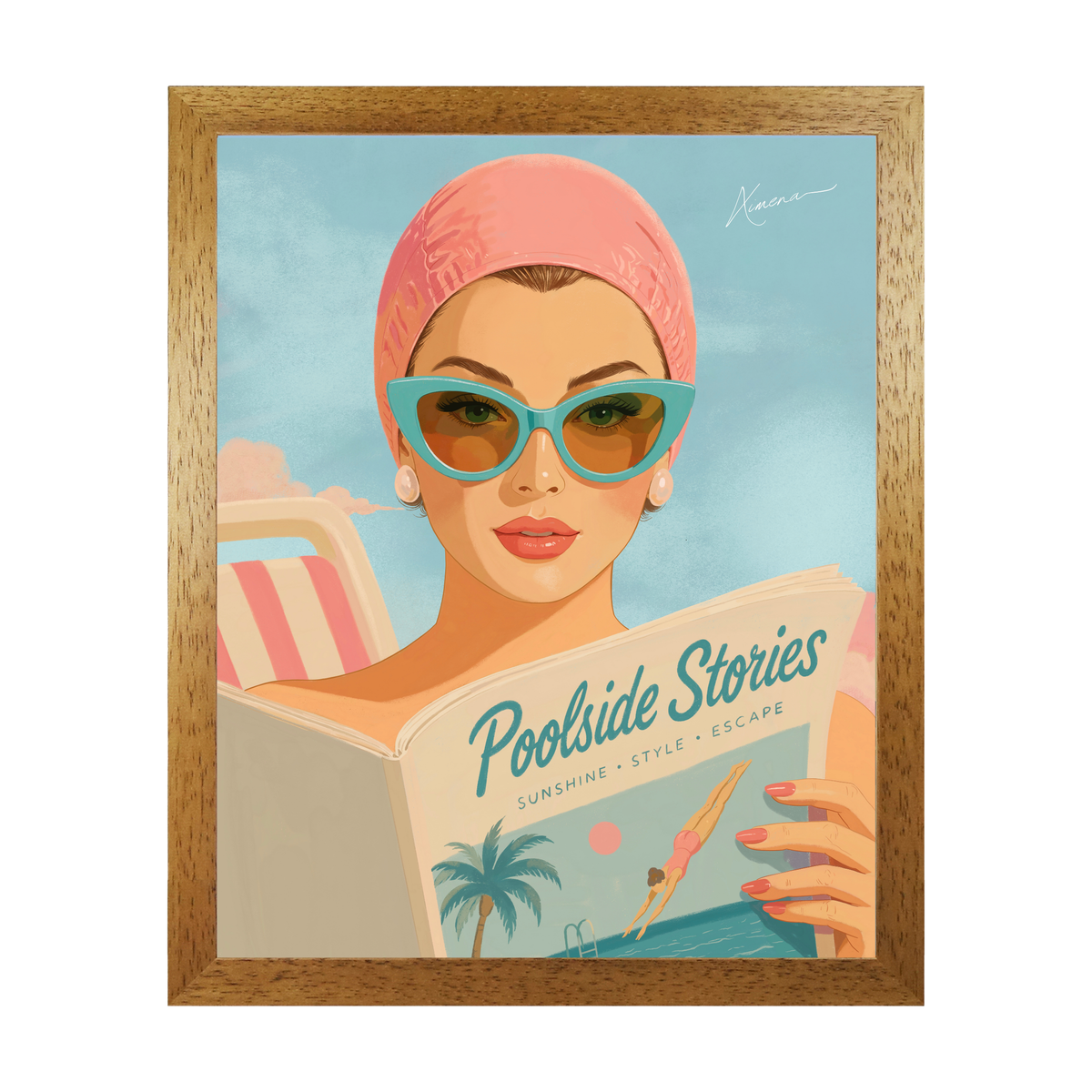 Retro Summer Darling by Ximena Ballantyne