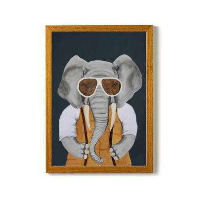 Vintage Elephant Man by Coco Deparis