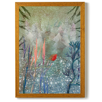Robin Landscape by Claire Westwood