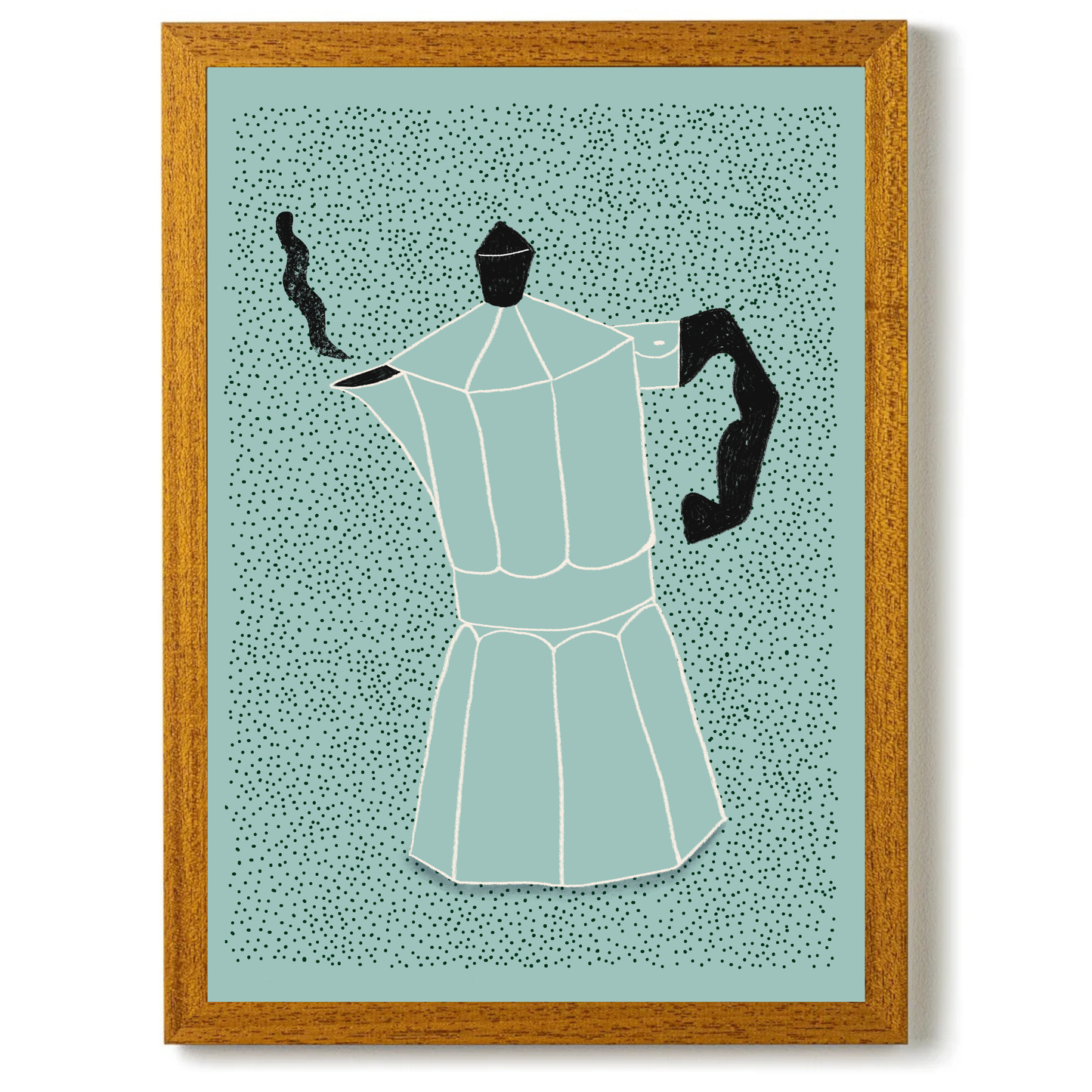 Italian Coffee Green by Ani Vidotto