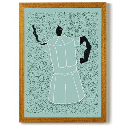 Italian Coffee Green by Ani Vidotto