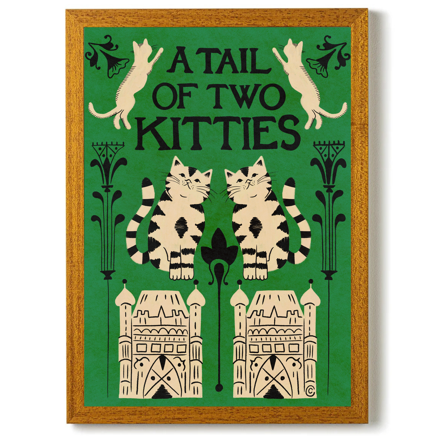 A Tail of Two Kitties by Carrie Cantwell