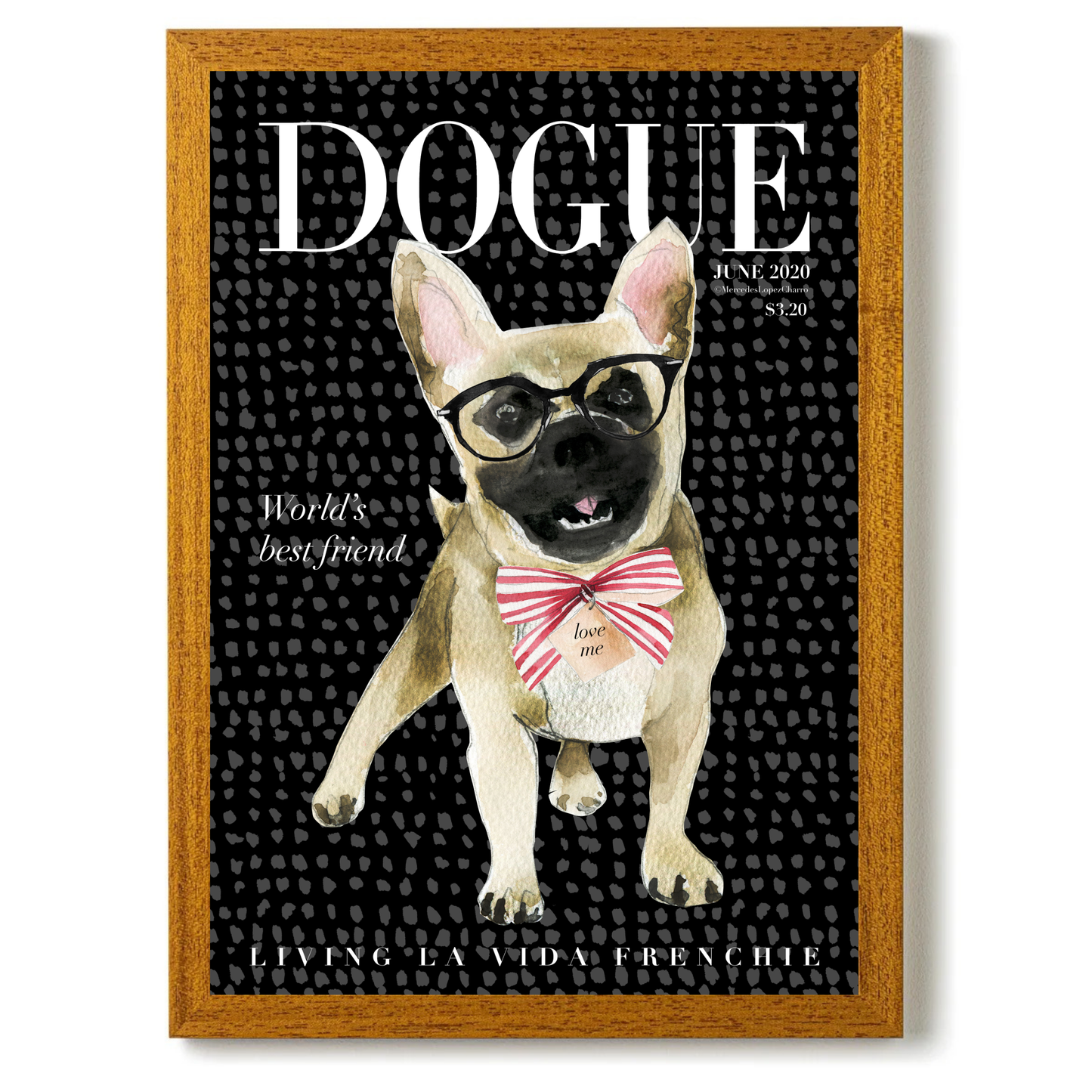 Dogue Frenchie by Mercedes Lopez