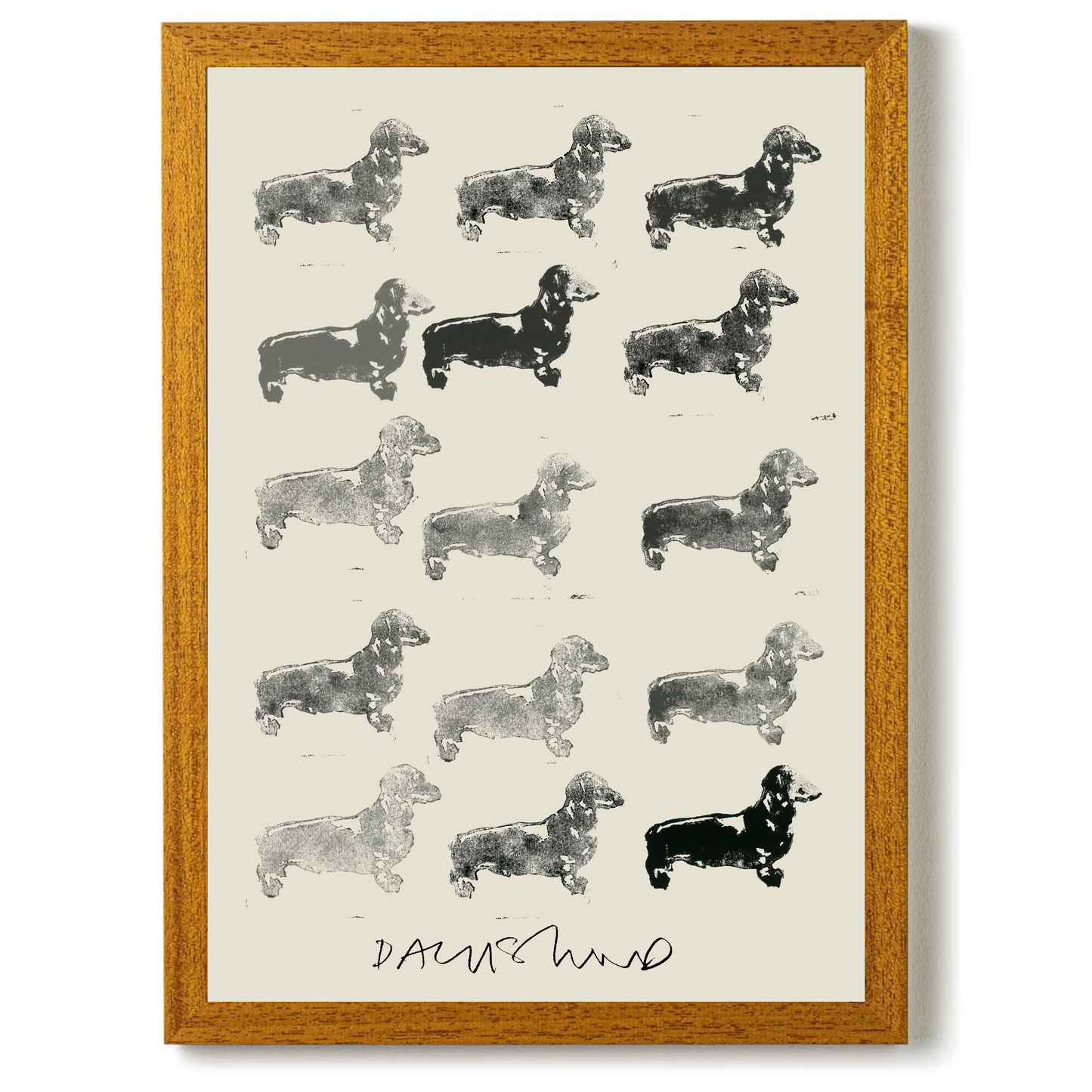 Daschund Repeats by Cartissi