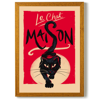 Le Chat Maison by Mark Harrison Prints
