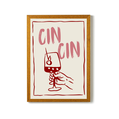 Cin Cin by Athena Art