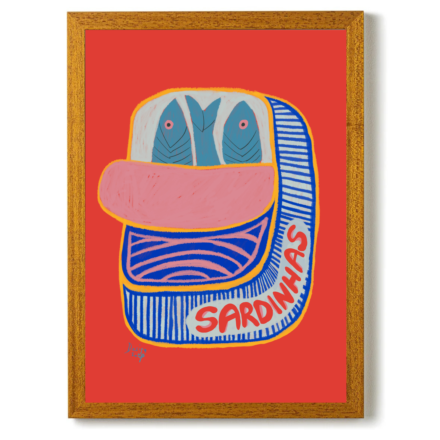 Sardinhas by Alix Campbell Art