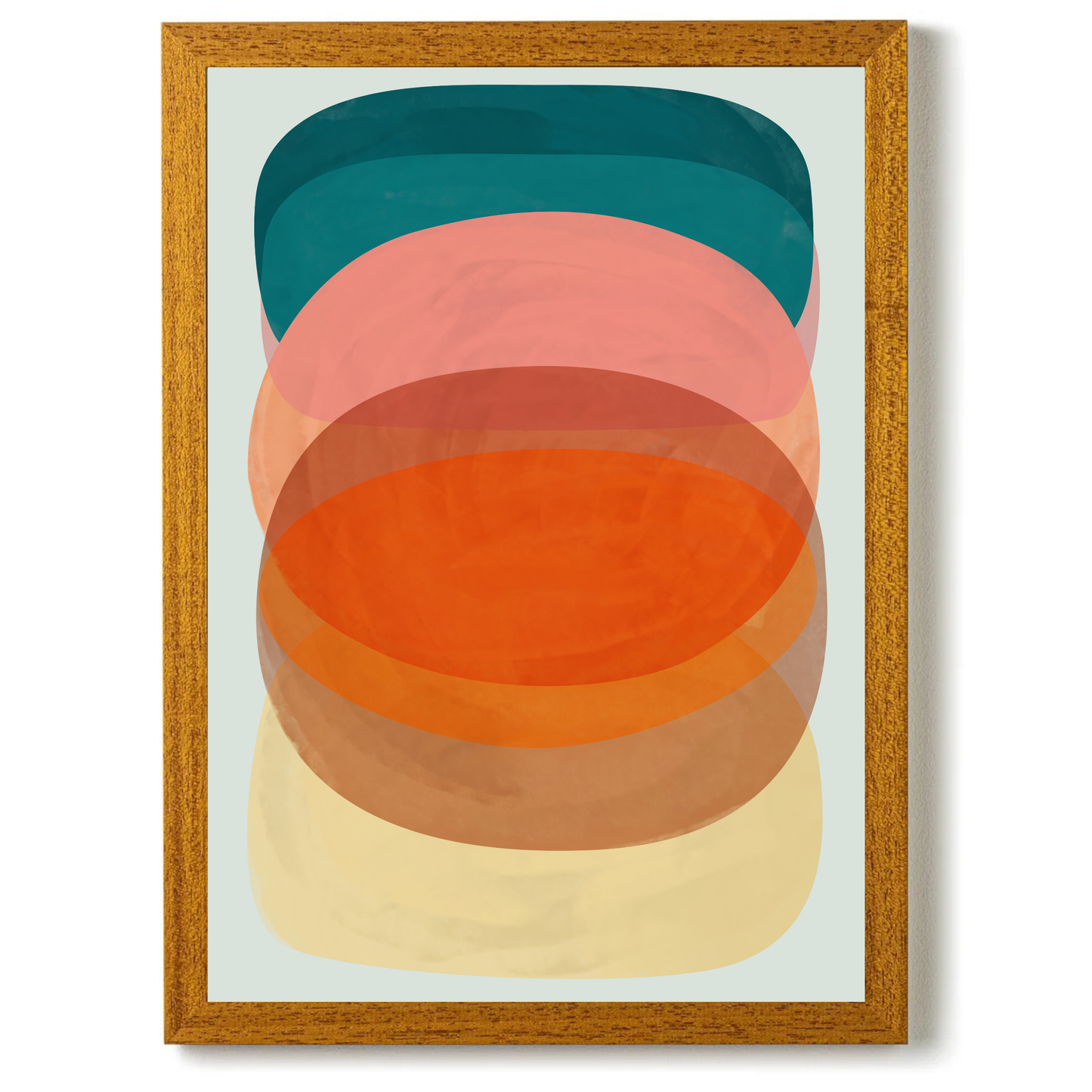 Bold Colourful Painted Abstracts by Print Punk Studio