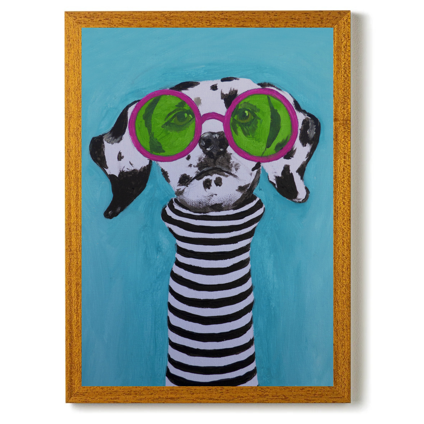 Stripy Dalmatian by Coco Deparis