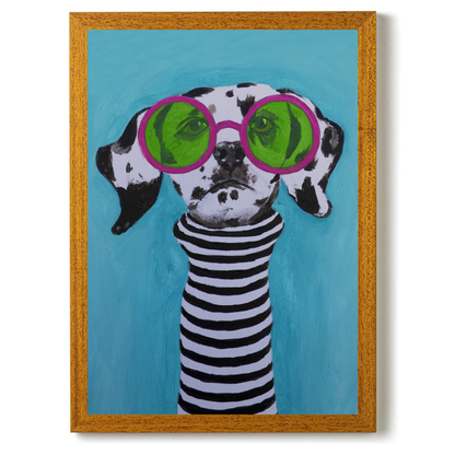 Stripy Dalmatian by Coco Deparis