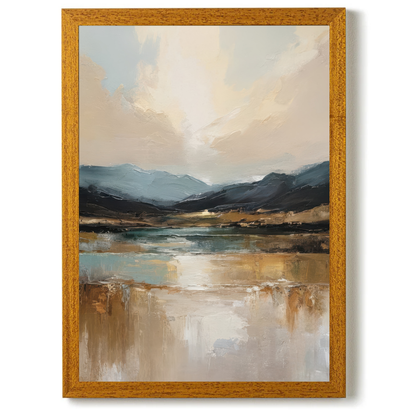 Mountain Valley at Dawn by Alpenglow Workshop
