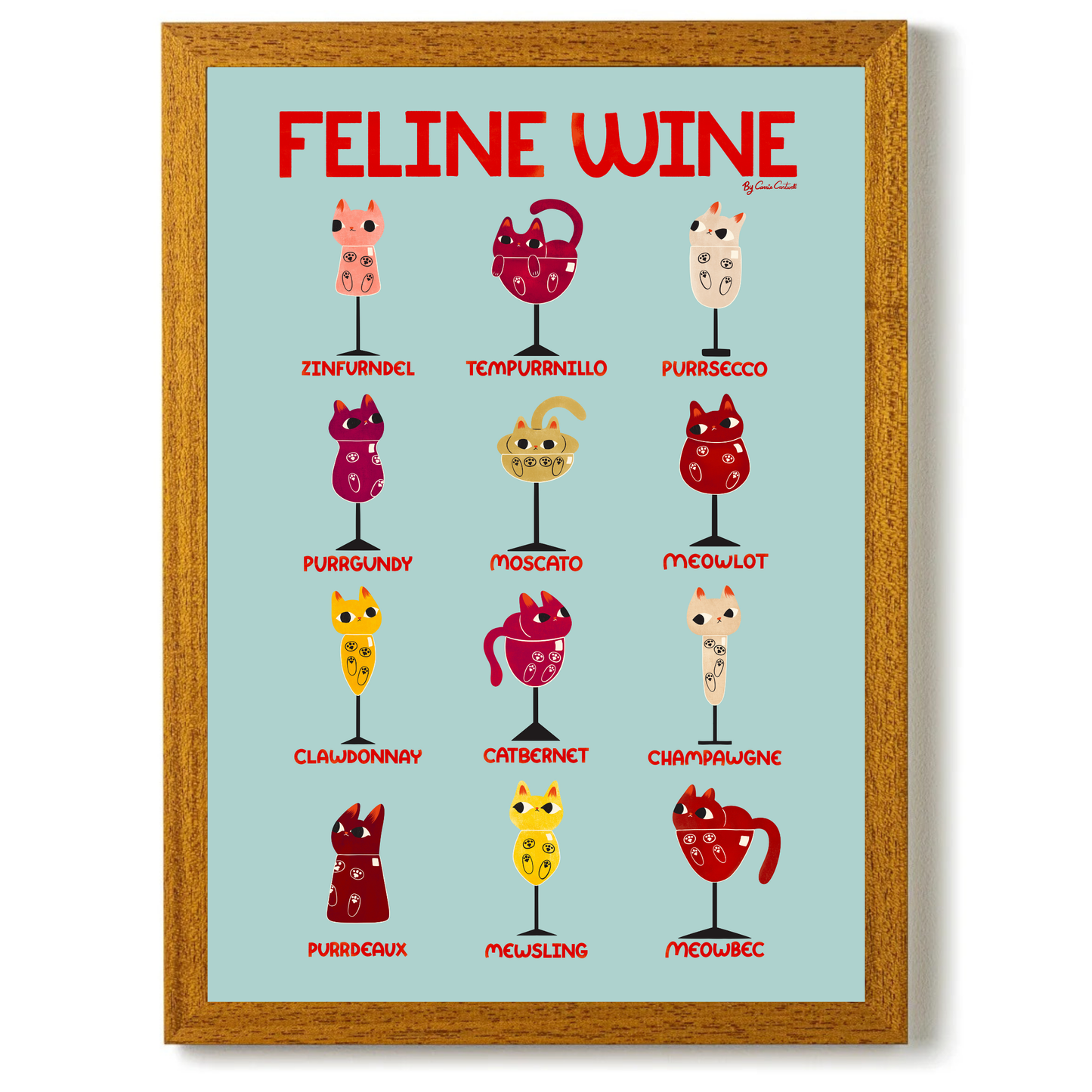 Feline Wine by Carrie Cantwell