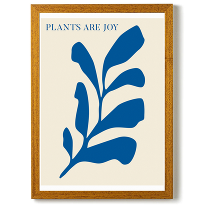 Plants Are Joy Blue by Ani Vidotto