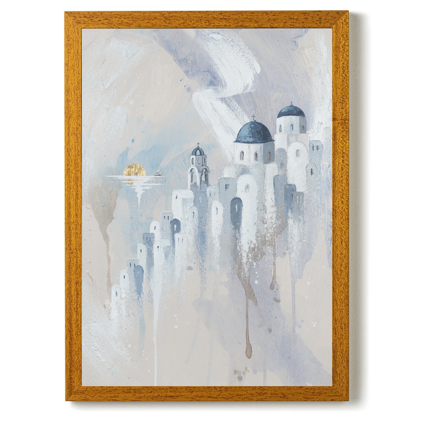 Paradise Santorini by Isabella Karolewicz