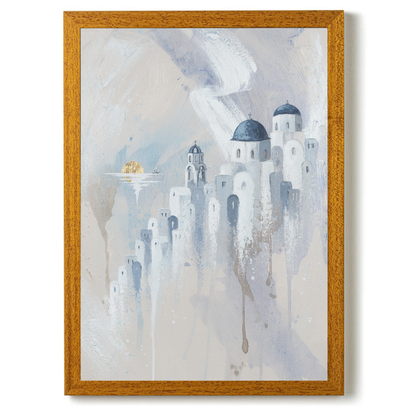 Paradise Santorini by Isabella Karolewicz