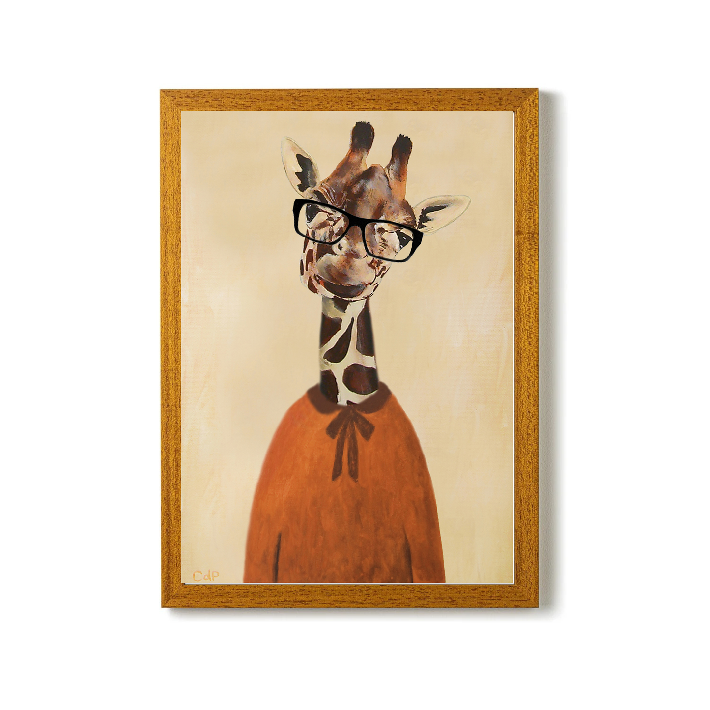 Clever Giraffe by Coco Deparis