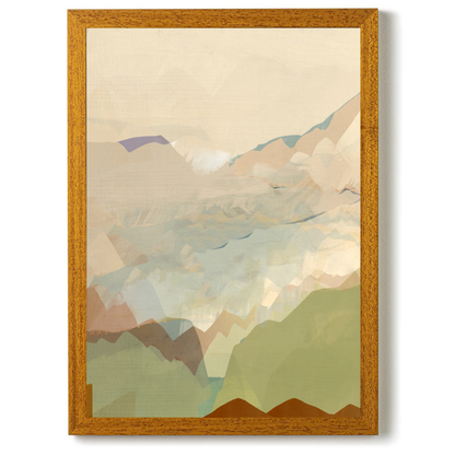 Peachy Mountain Range 3 by Cartissi