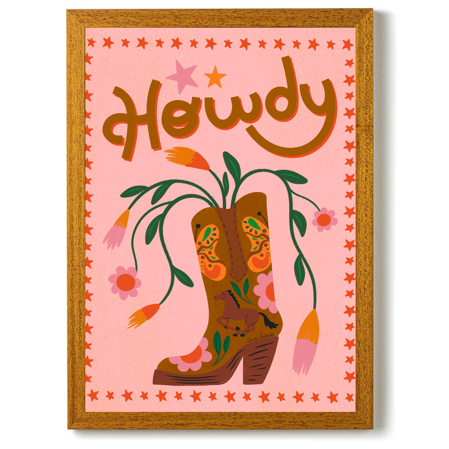Howdy by Carrie Cantwell
