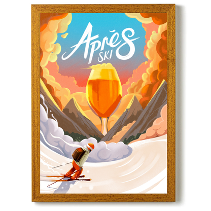 Apres Ski ii by Mark Harrison Prints