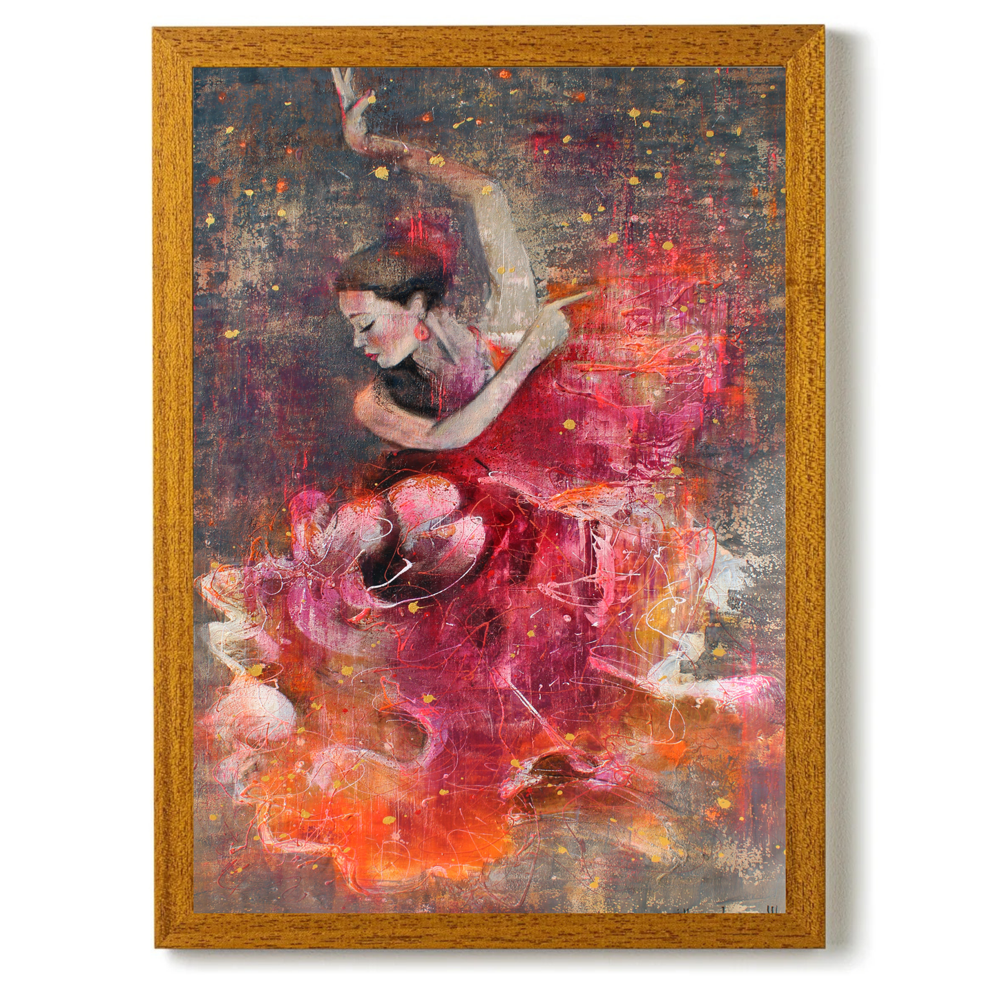Spanish Danser by STUDIO PAINT-ING