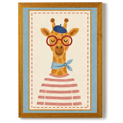Giraffe by Print Studio By Anya