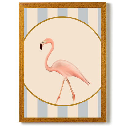 Portrait of a Flamingo by Queen of the Rodeo