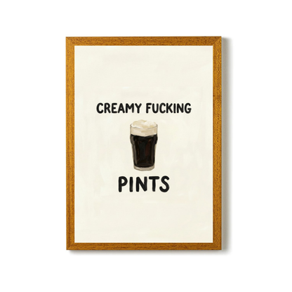 Creamy Pints by Athena Art