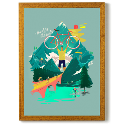 Head For The Hills by Mark Harrison Prints