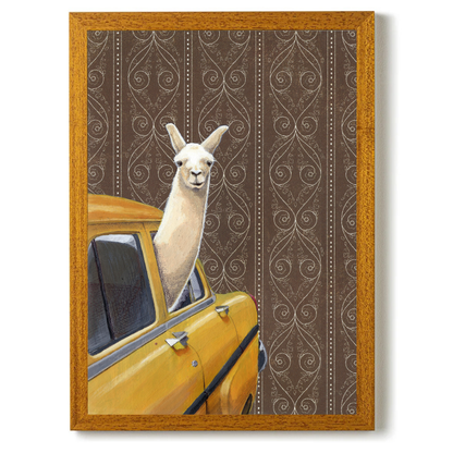 Taxi Llama by Jason Ratliff