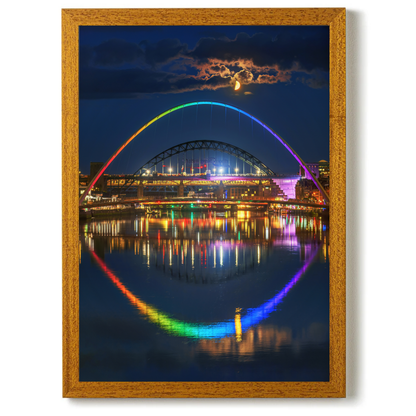 Two Bridges and a Moon by Steven Robinson