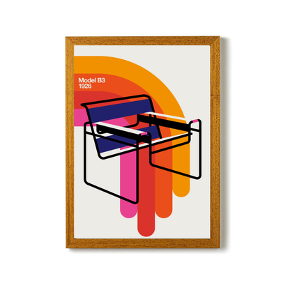 Model B3 (Bauhaus) by Bo Lundburg