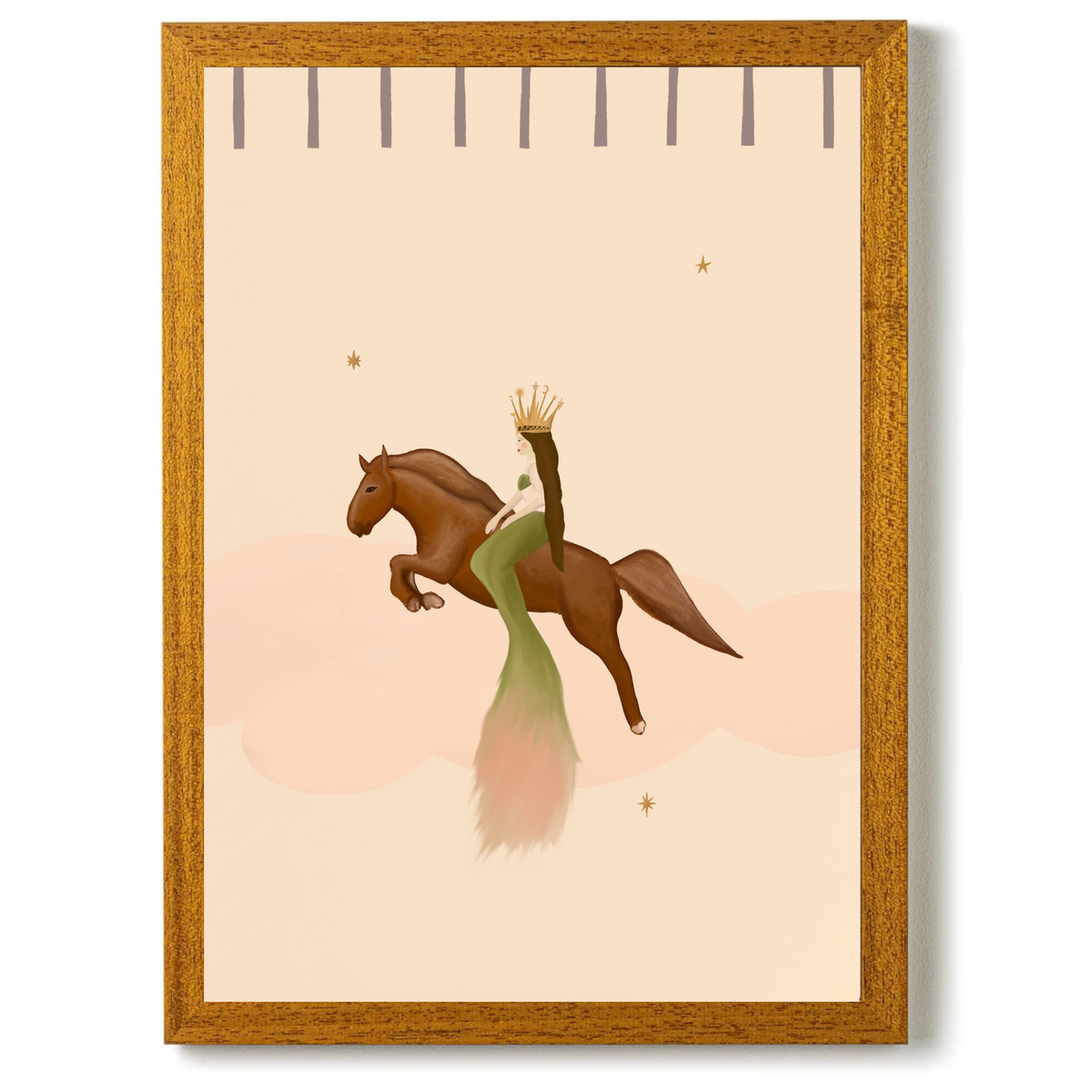 Mermaid on Horseback by Queen of the Rodeo