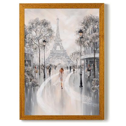 Eiffel Tower Flair of Paris by Isabella Karolewicz