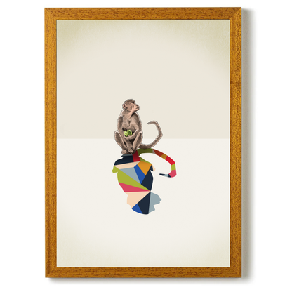 Walking Shadow Monkey by Jason Ratliff