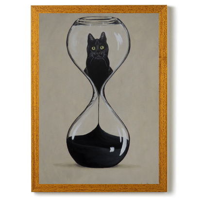 Hourglass Cat by Coco Deparis
