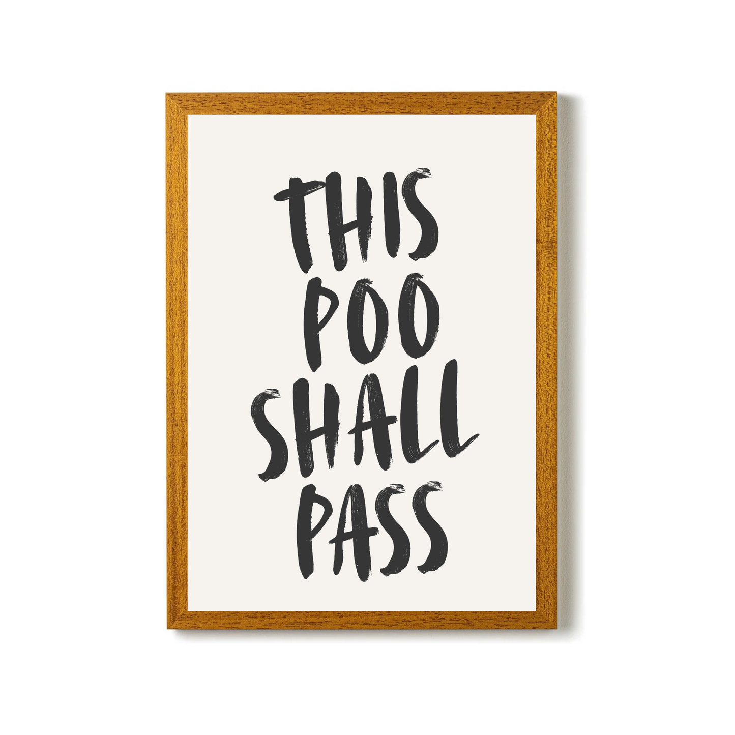 This Poo Shall Pass by Athena Art