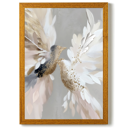 Doves In Bloom by Bella Eve
