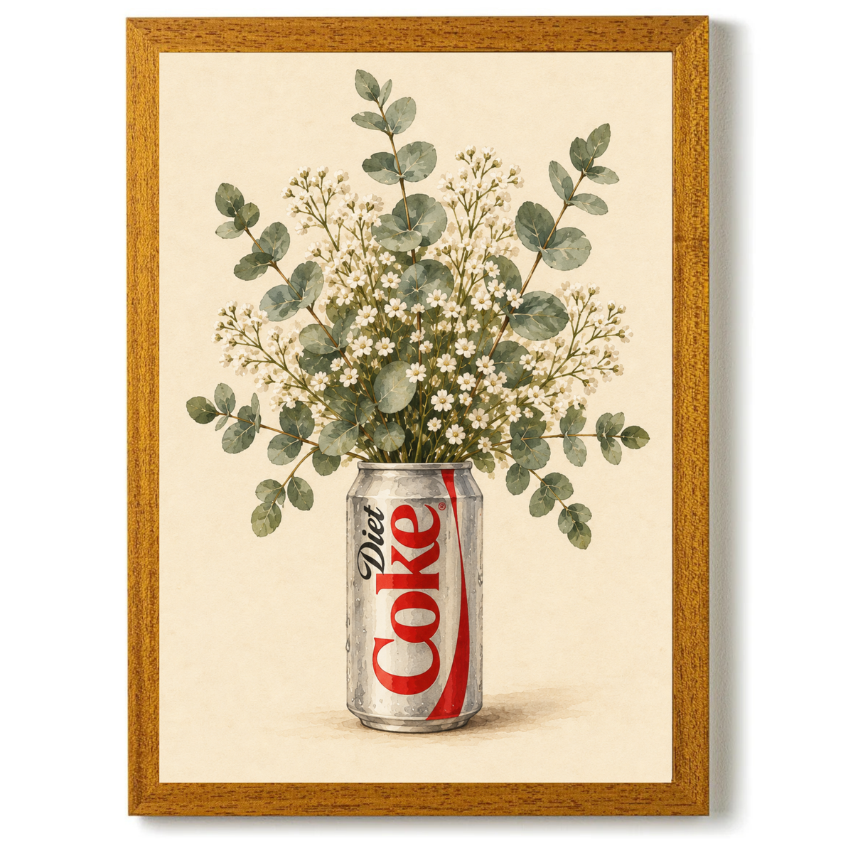 Diet Coke Botanical by Print Studio By Anya