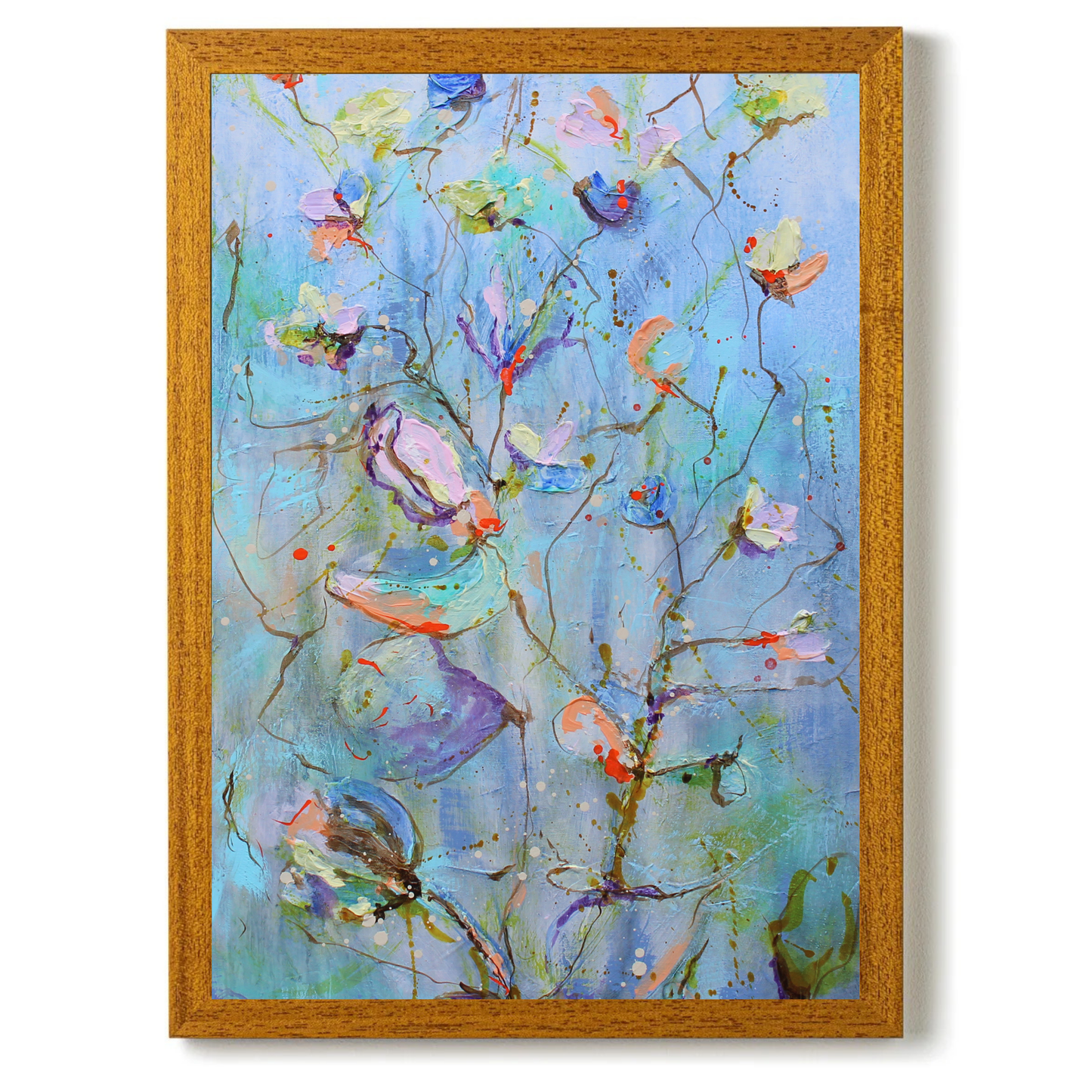 Flowers By Dawn 11 by STUDIO PAINT-ING