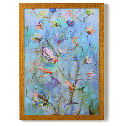 Flowers By Dawn 11 by STUDIO PAINT-ING