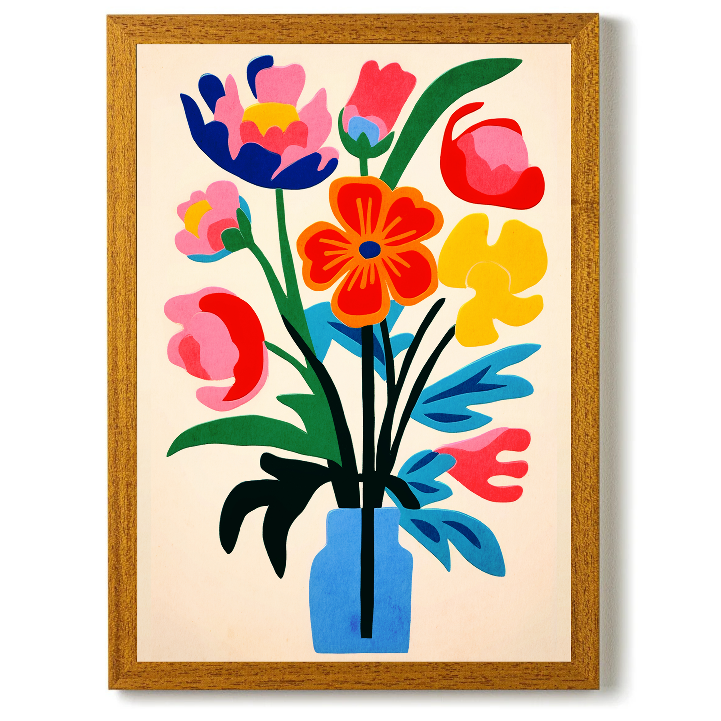 Colorful Flowers by Kubistika