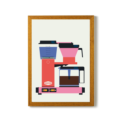 Pastel Coffe Maker by Bo Lundberg
