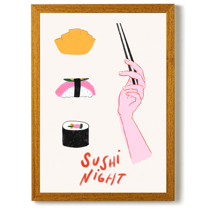 Sushi Night by Ani Vidotto