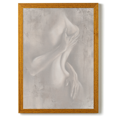 Emerge, Soft grey by Isabella Karolewicz
