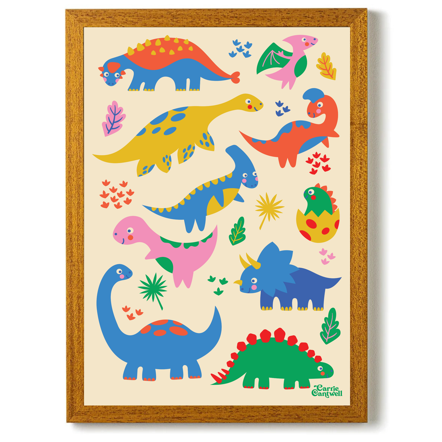Baby Dinos by Carrie Cantwell