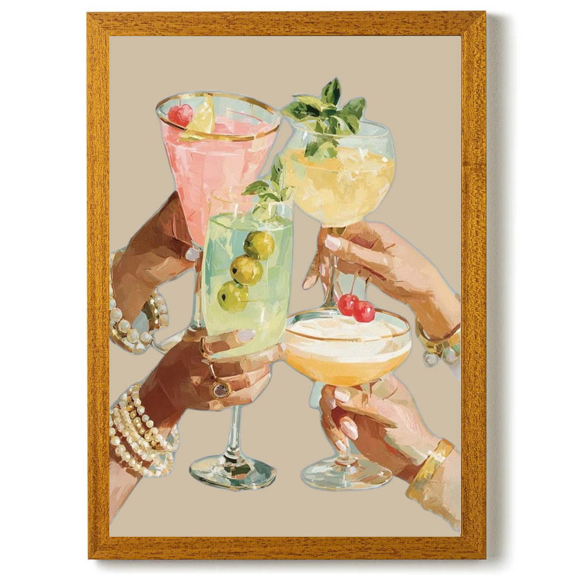 Cheers by Anya by Print Studio By Anya