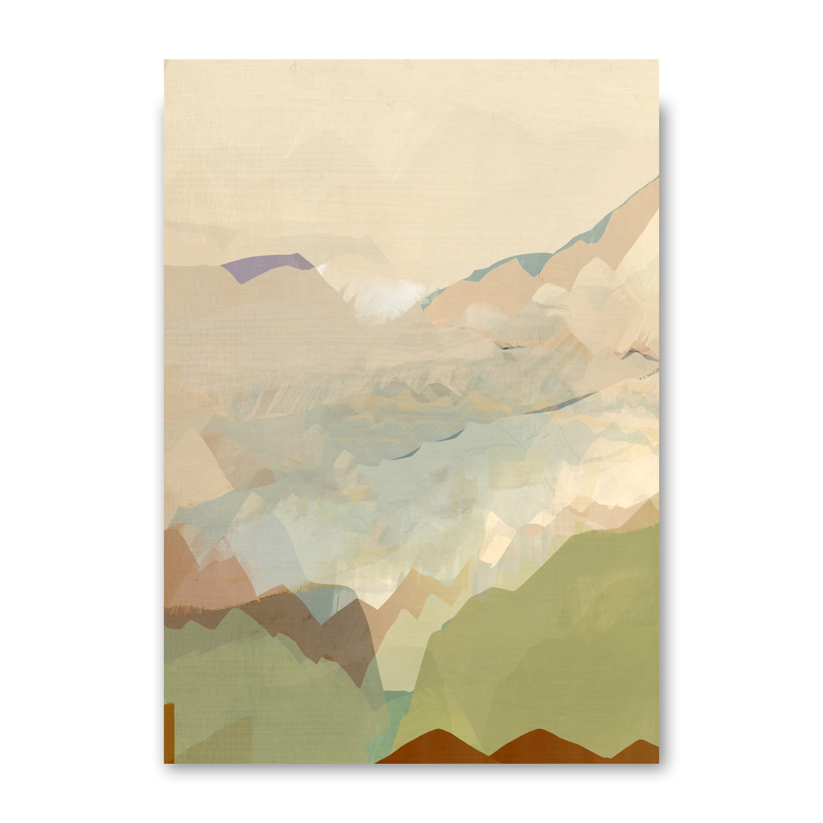 Peachy Mountain Range 3 by Cartissi