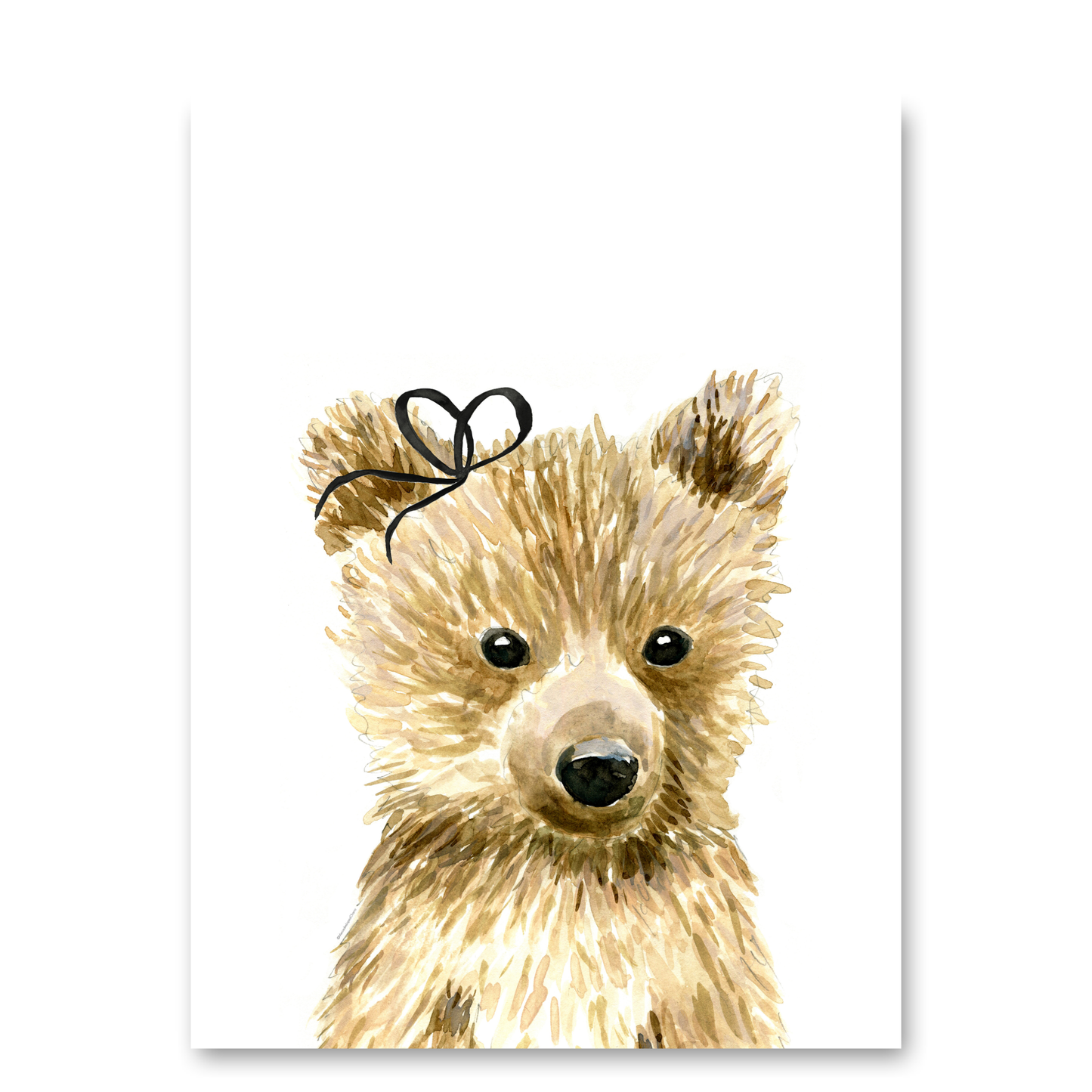 Baby Bear Bow by Mercedes Lopez