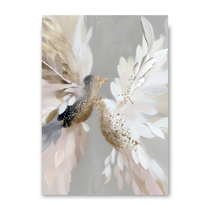 Doves In Bloom by Bella Eve