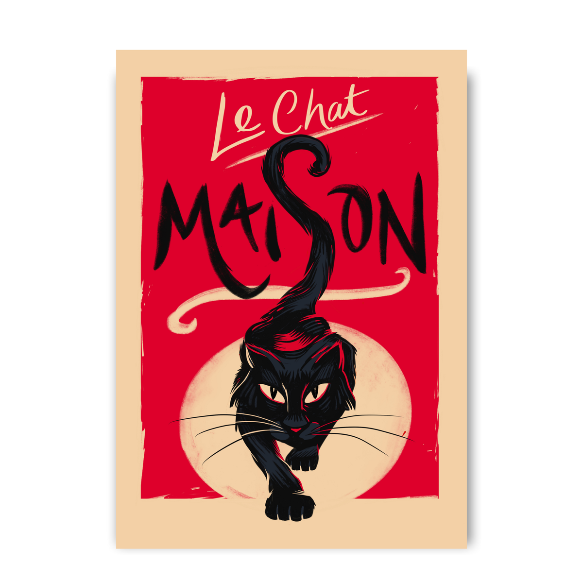 Le Chat Maison by Mark Harrison Prints